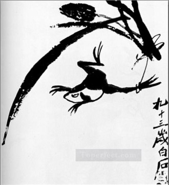 Arte Tradicional Chino Painting - Rana Qi Baishi tradicional china